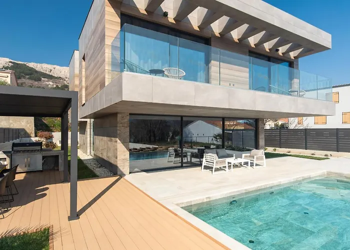 Luxury Lorkia With Sauna And Jacuzzi Villa Baška